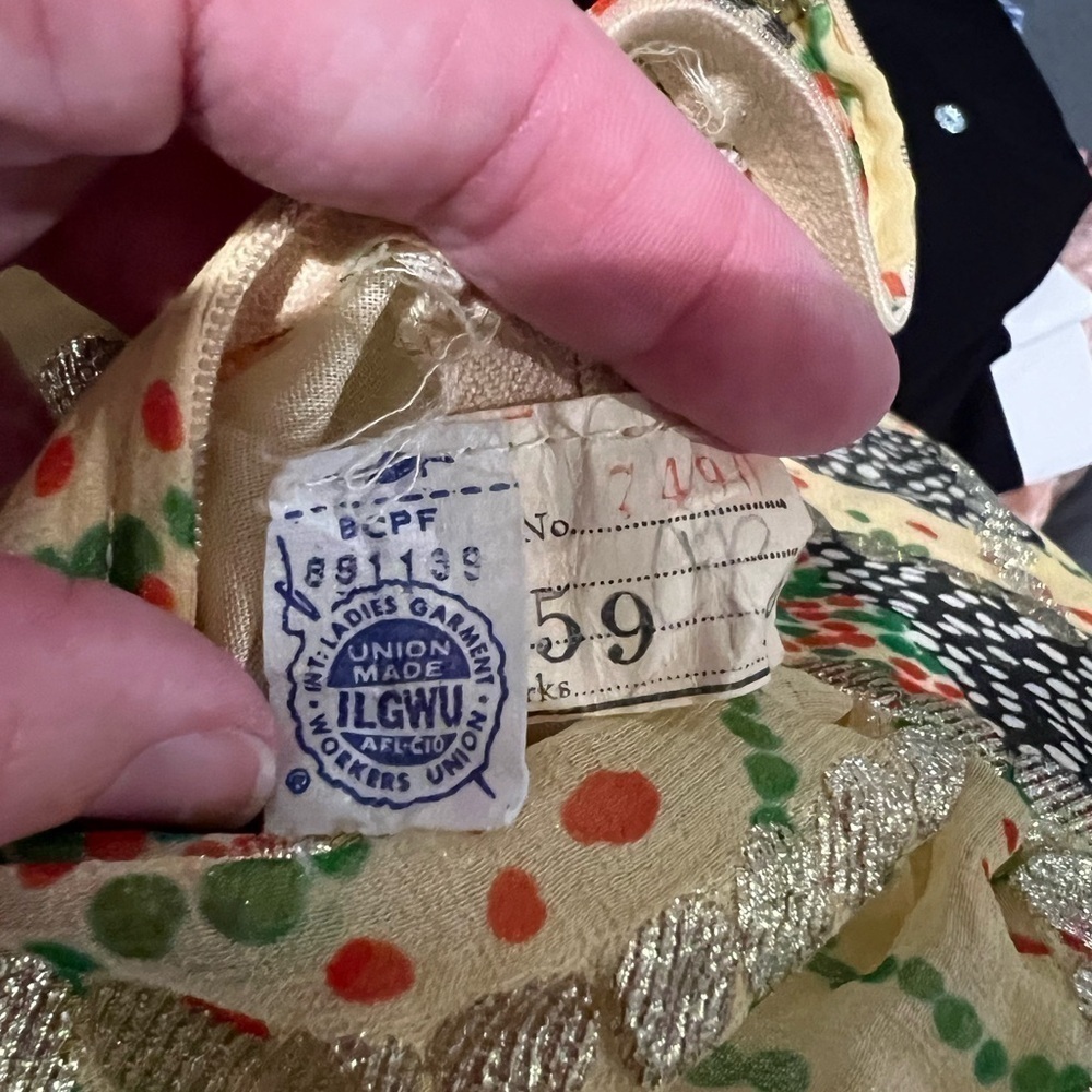 1960’s vintage bergdorf Goodman maxi dress - Picture 15 of 16